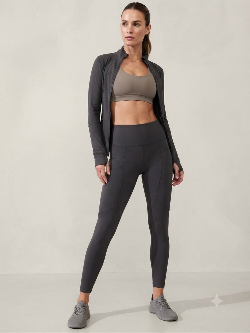 Athleta Stellar City Tight High-Rise Leggings Black Size 4